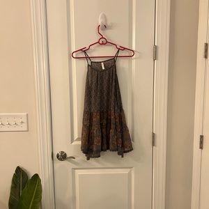 Target Xhiliration tank with ruffle and side ties